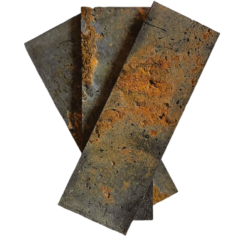 Tijolinho Pedra Ferro Cimentício 24x8 - Iron Brick (m²)