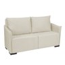 Sofá 2 Lugares Slim Pequeno 1,60 Mts Isa Casa Mobel:Bege - 3
