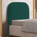 Ver imagem 1 de Cabeceira Cama Box 100cm Orgânica Lanna W01 Bouclê Verde - Lyam Decor