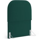 Ver imagem 1 de Cabeceira Cama Box 100cm Orgânica Lanna W01 Bouclê Verde - Lyam Decor