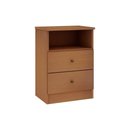 Ver imagem 1 de Mesa Cabeceira Infantil Irlanda C/ 2 Gavetas Freijo - Genialflex