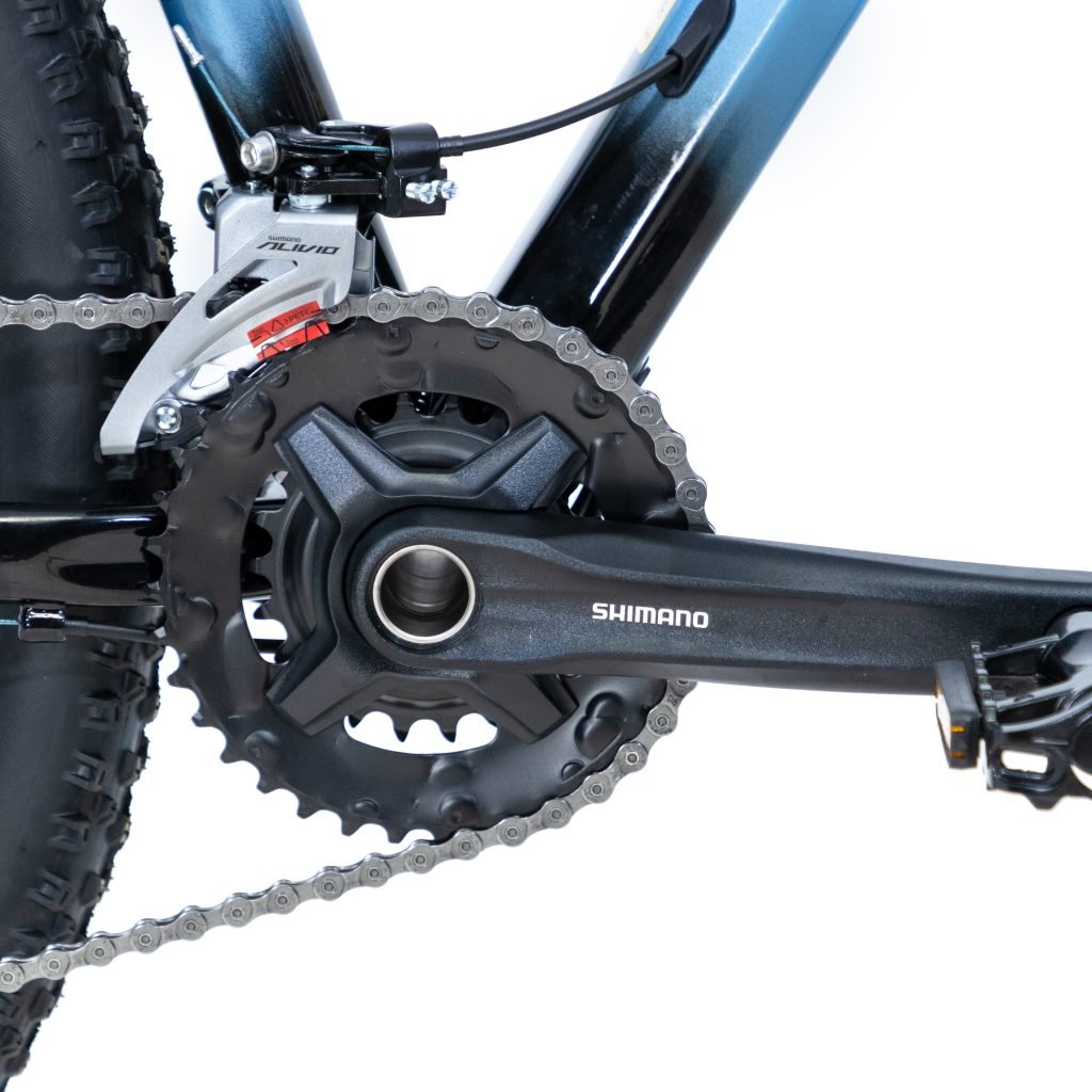 Bicicleta Aro 29 - 18V (2X9V) - TSW STAMINA PLUS Azul Metálico 2021/2022 - Shimano Alivio - Freios - - 8