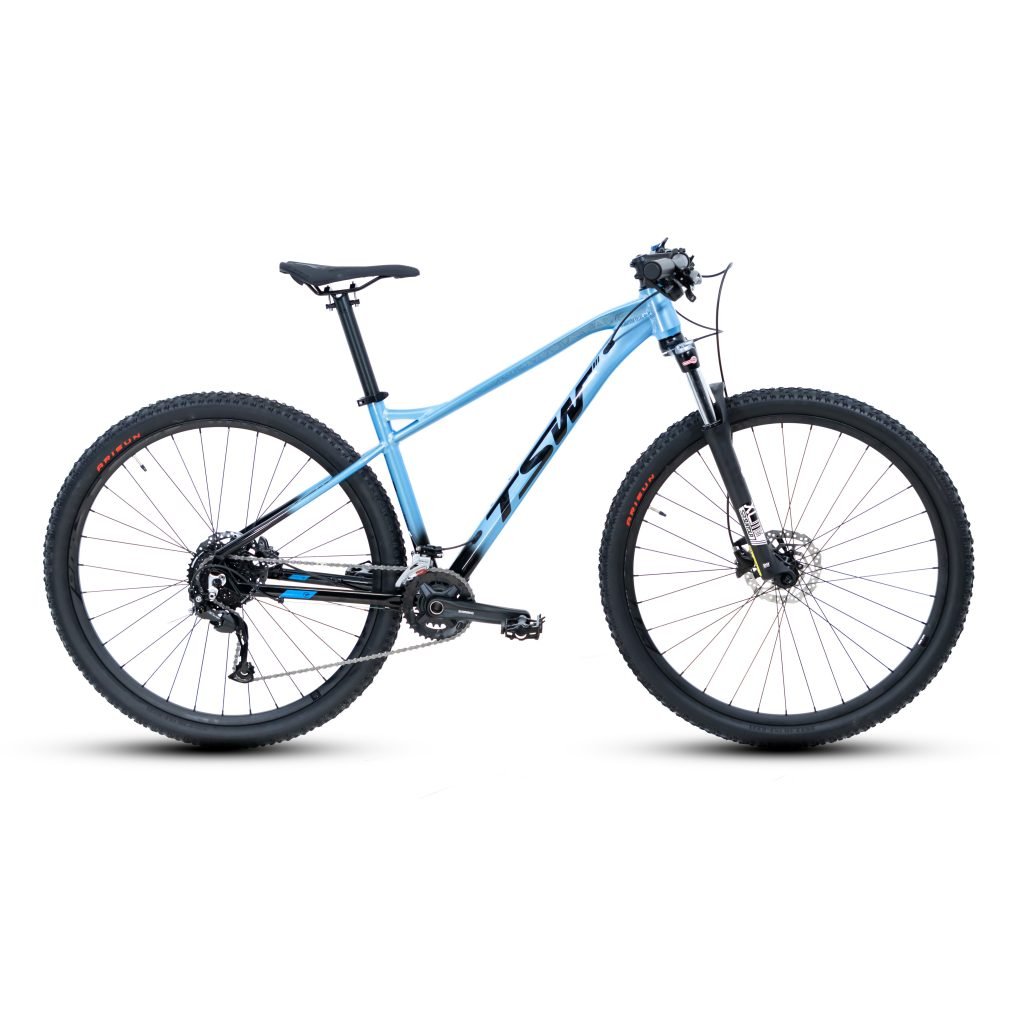 Bicicleta Aro 29 - 18V (2X9V) - TSW STAMINA PLUS Azul Metálico 2021/2022 - Shimano Alivio - Freios - - 1
