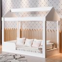Ver imagem 1 de Cama Montessoriana Branco Dakota Gabrielli Móveis