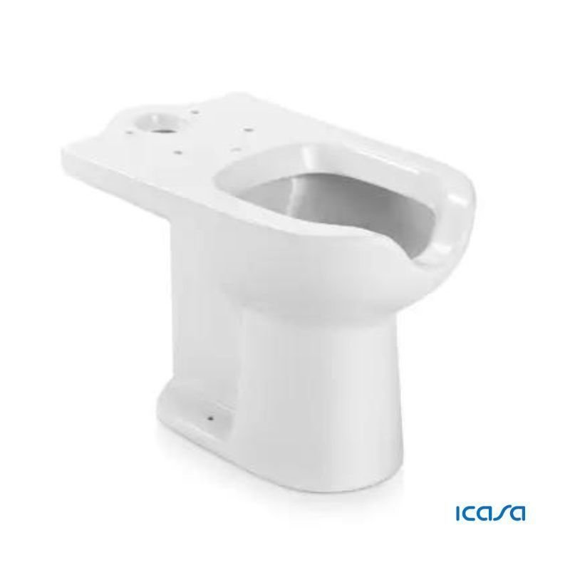 Bacia para Caixa Acoplada de Acessibilidade Luna Medic Icasa - 1