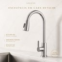 Ver mais imagens de Torneira de Cozinha Roma Mangueira Flexível Aço Inox Goldenx