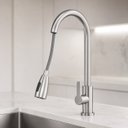 Ver imagem 2 de Torneira de Cozinha Roma Mangueira Flexível Aço Inox Goldenx