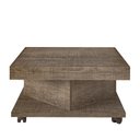 Ver imagem 6 de Mesa de Centro com Rodízio Saara Artely