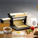 Ver imagem 3 de Cilindro Laminador Elétrico Massas 28 Cm Cortador Talharim Branco 127v - Anodilar 127v