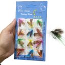 Ver imagem 1 de Isca Pesca Mosca Artificial Pescaria Peixe Fishing Tilapia Tucunare Robalo Lambari Tainha Traira Mar