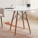 Ver imagem 3 de Mesa de Jantar Compacta Eiffel 80cm Preta Ideal para Apartamentos e Espaços Pequenos