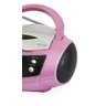 RADIO CD PLAYER PHILCO COMPACT C/ MP3 FM AUX - PRETO/PINK - 3