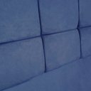Ver imagem 4 de Cabeceira King 195cm Nina Suede Azul Marinho Slk Decor Cabeceira Nina