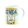 Caneca Divertida Flork Boy - Eu Vivendo a Minha Vida - 2