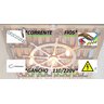 Kit 2 Lustre Luminária Pendente 85cm Leme De Navio 4B - 3