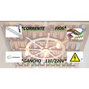 Ver imagem 3 de Kit 2 Lustre Luminária Pendente 85cm Leme de Navio 4b