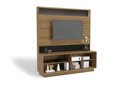 Ver imagem 3 de Estante Home Berlin Kappesberg M941 para TV 65 Polegadas Nogueira e Preto Fosco