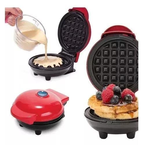 Mini Máquina de Waffle Elétrica Portátil 110v Antiaderente - 7