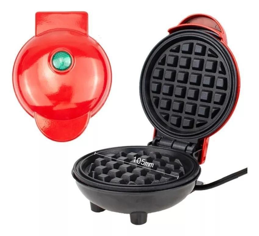 Mini Máquina de Waffle Elétrica Portátil 110v Antiaderente - 3