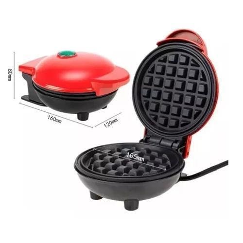 Mini Máquina de Waffle Elétrica Portátil 110v Antiaderente - 5