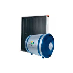 Kit Solar Boiler 200 Litros E 1 Coletor 200x100 Inox Ribsol - 1