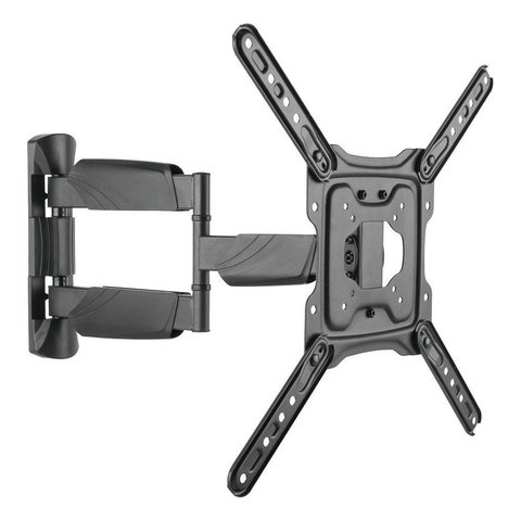 Suporte Tv  23  A 55  Articulado Preto Ultra Slim  Sbrp443