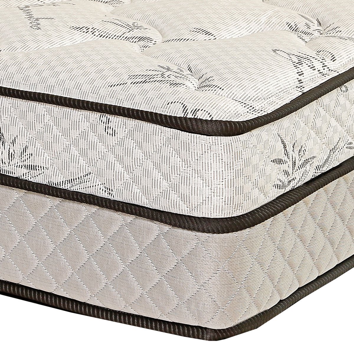 Colchão Solteiro King 96x203x24 Pro Soft Bamboo Prorelax Molas Ensacadas Pillow Top Turn Free - Cinz - 2