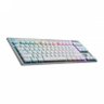 Teclado Mecanico Logitech G915 TKL Tactile RGB Branco, 920-009660 - 2