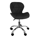 Ver imagem 2 de Kit 5 Cadeiras Slim Office Estofada Base Giratória Cromado