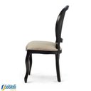 Ver imagem 6 de Kit 2 Cadeiras Medalhão sem Braço - Preto Provençal - Datelli Design