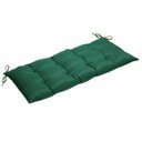 Ver imagem 1 de Almofada Assento Para Banco Futton 110x45cm - Verde FASTLAR Almofada para Banco