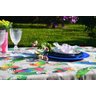 Toalha de Mesa Retangular 4 Lugares Araras Cariocas - 1,30 - 1,50 - 2