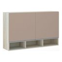 Ver imagem 1 de Armário 120cm 2 Portas C/Nicho Lis Legno Crema C/Connect