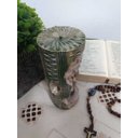 Ver imagem 2 de São Longuinho na Vela Gruta cor: Verde com Dourado