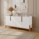 Ver imagem 1 de Buffet Lizz 170 cm Cor:Branco/Cedro