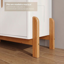 Ver imagem 4 de Buffet Lizz 170 cm Cor:Branco/Cedro
