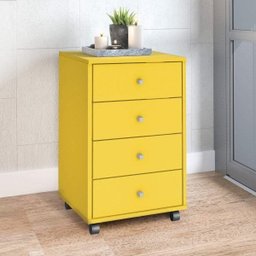 Gaveteiro 4 Gavetas Intelectual Zanzini - 1 Gaveteiro 4 Gavetas Intelectual Zanzini - 1