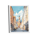 Ver imagem 5 de Quadro Vila Aquarela -- Br Artes