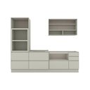 Ver imagem 5 de Cozinha Compacta 4 Peças 100% MDF com Torre Quente Gavetas e Aéreo Vidro Fineze