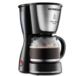 Cafeteira Elétrica Mondial Dolce Arome 550w C-30-18x Preto/inox 220 V - 1