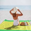 Ver imagem 2 de Tapete de Praia Esteira Impermeável Camping Picnic Vg Plus