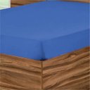Ver imagem 2 de Lençol Avulso 01 Peça Casal Padrão com Elastico Vapt-Vupt Azul - Bordados Ricardo