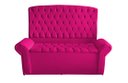 Ver imagem 1 de Kit de Quarto Cabeceira de Cama Box e Calçadeira Baú Dubai King 195 Cm Suede Rosa Pink Ec Móveis