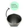 Copo Térmico de 500ML Inox C/ Tampa P/ Cerveja - Verde - 2