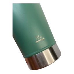 Copo Térmico de 500ML Inox C/ Tampa P/ Cerveja - Verde - 5