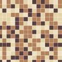 Ver imagem 3 de Papel de Parede Adesivo Pastilhas Tons de Marrom e Bege 3m