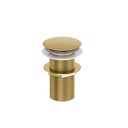 Ver imagem 4 de Válvula Ralo Click Metal Dourada Gold Banheiro Luxo