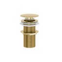 Ver imagem 2 de Válvula Ralo Click Metal Dourada Gold Banheiro Luxo