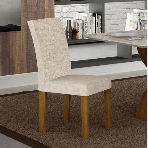 Cadeira para Mesa de Jantar 2 Unidades Napoli Mdf - Leifer