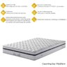Colchão Super King Ecoflex   Molas Ensacadas Relax Nobre - Sistema Antifungo e Antialérgico - 2